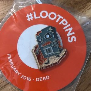 New Collectible LootCrate Pin Walking Dead 2016